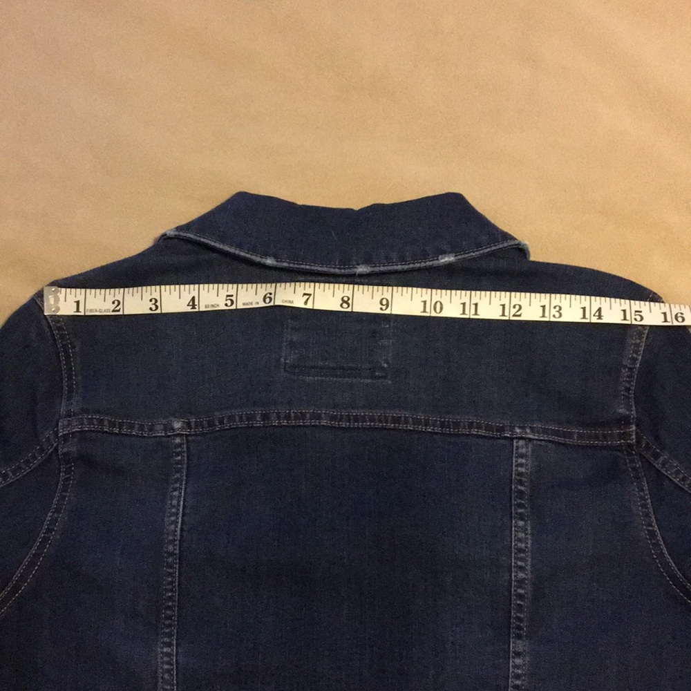 Sonoma Distressed Jean Jacket M - Picture 13 of 13